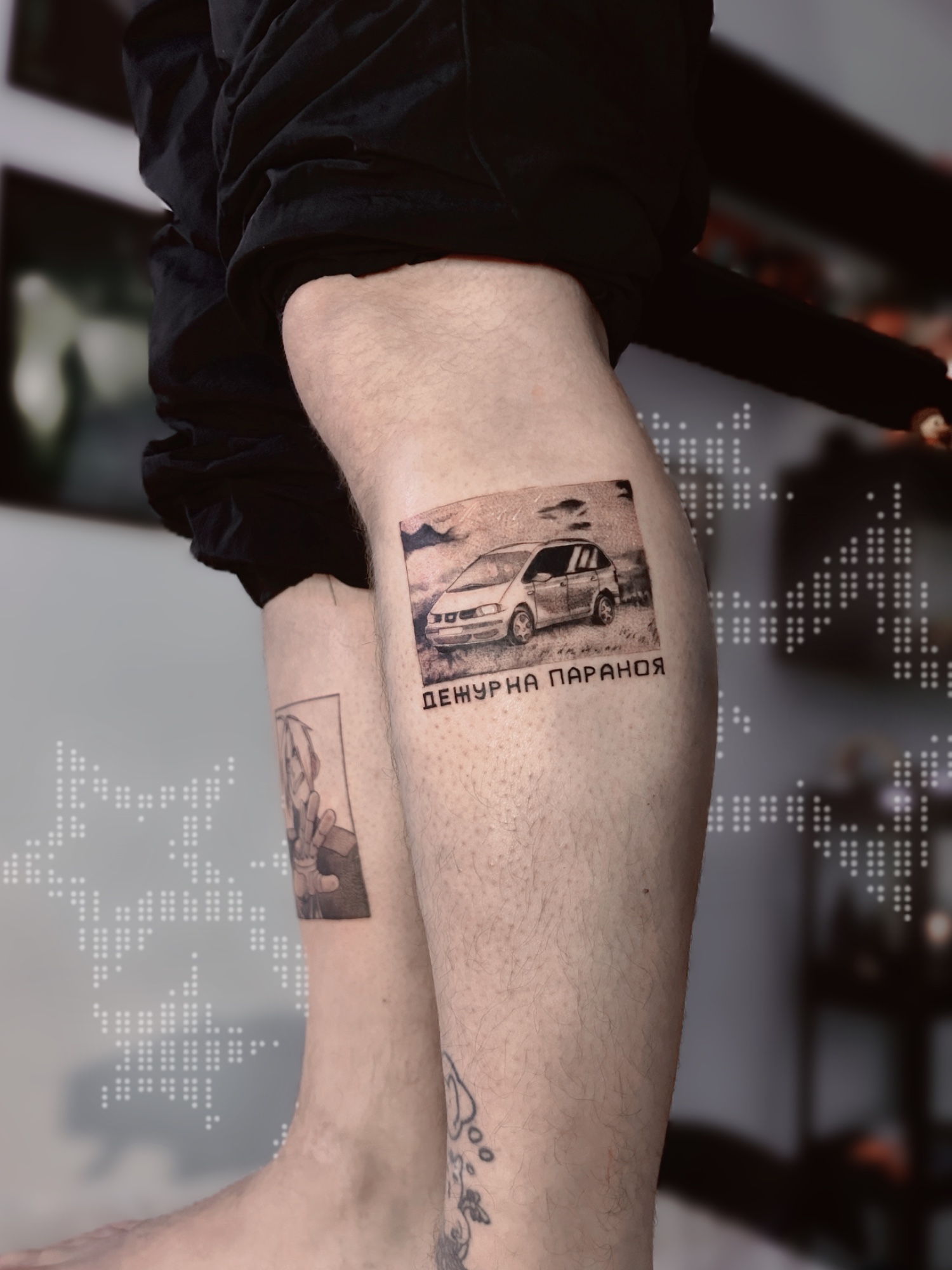 Panel tattoo
