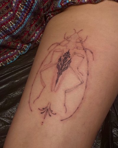 Ornament Käfer (WIP) in Microrealistic style on Leg by Cube Studio 79098