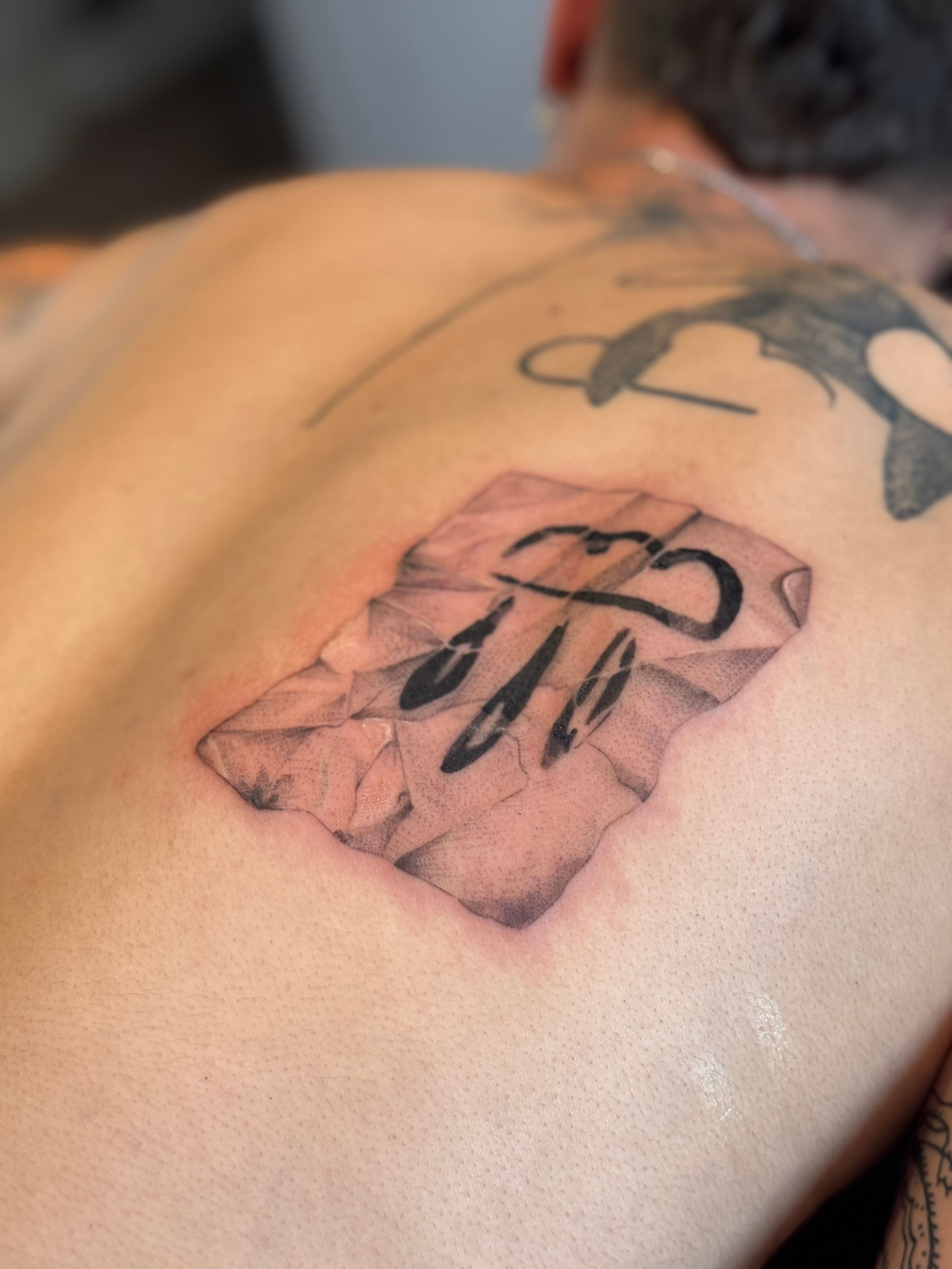 Wolkenkarte in Microrealistic style on Back by JANINK 79098