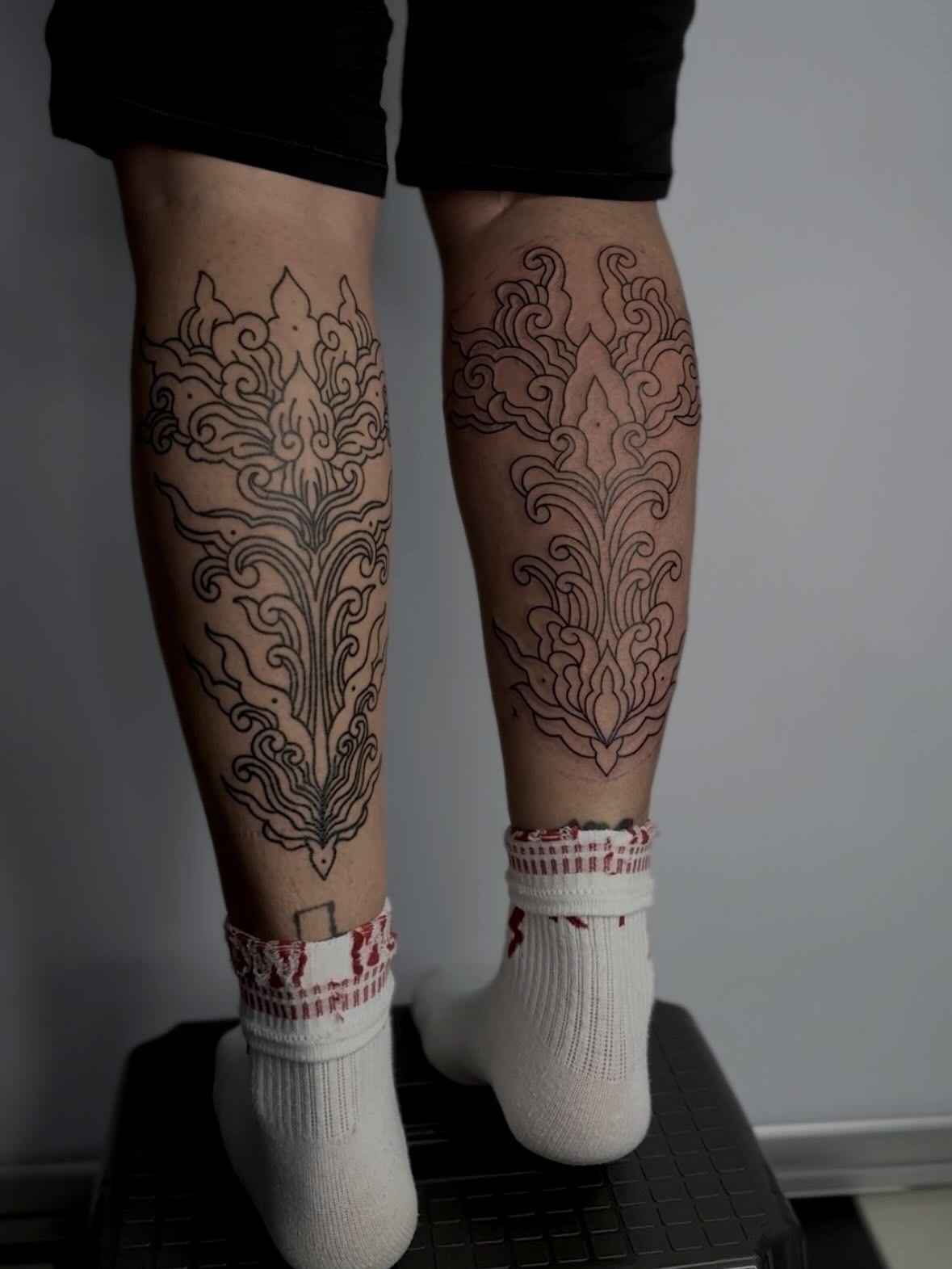 floral ornament in Ornamental style on Calf by debo.studio Freiburg im Breisgau