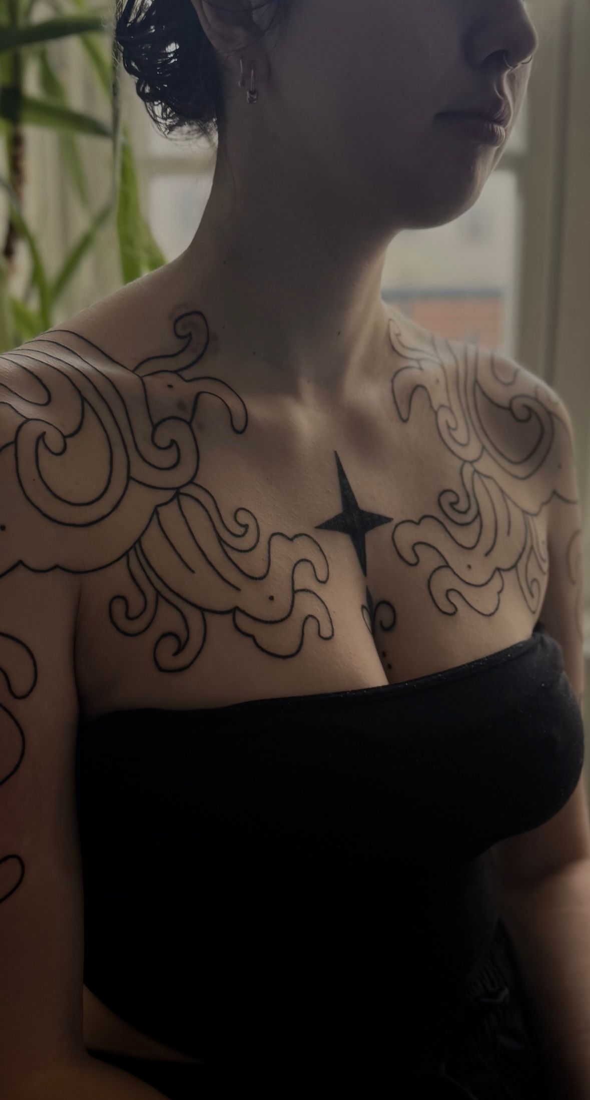 ornamental flow im Style auf Brust von debo.studio in Freiburg Breisgau