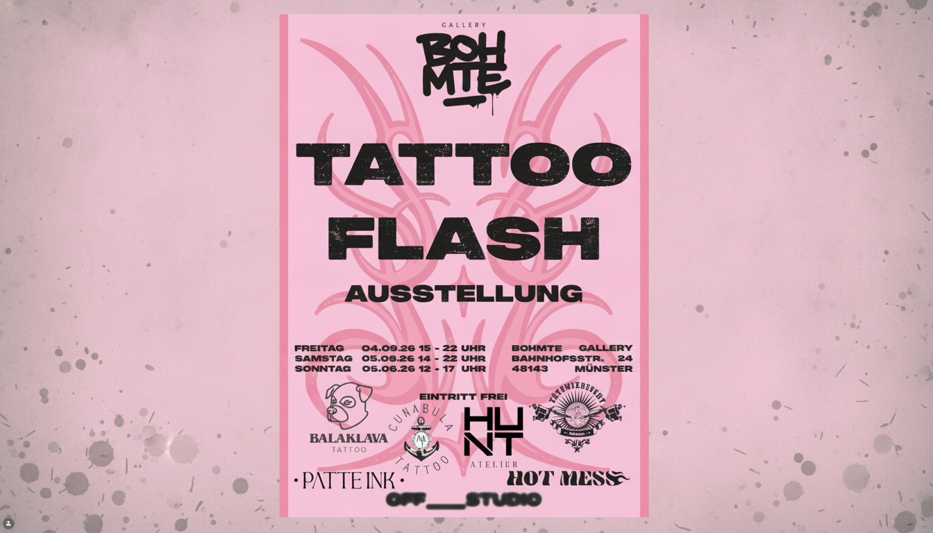 Tattoo Flash Ausstellung