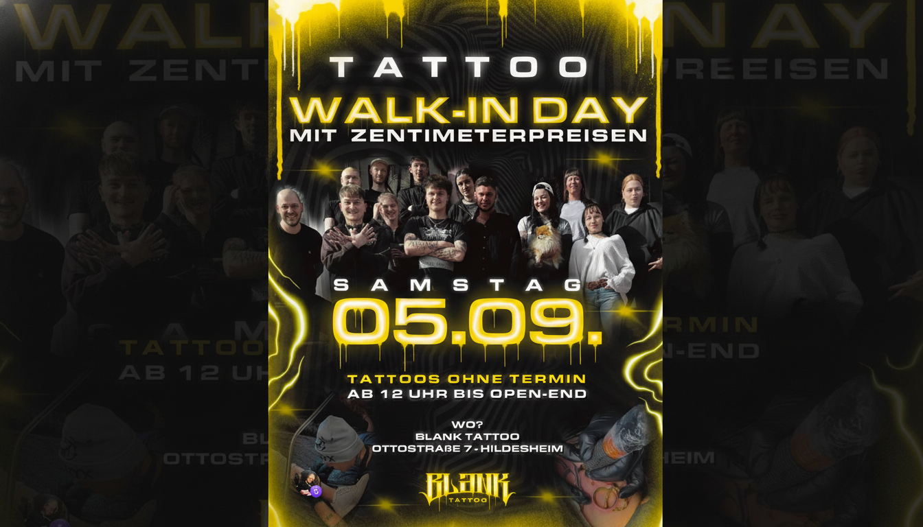 Tattoo Walk-In Day