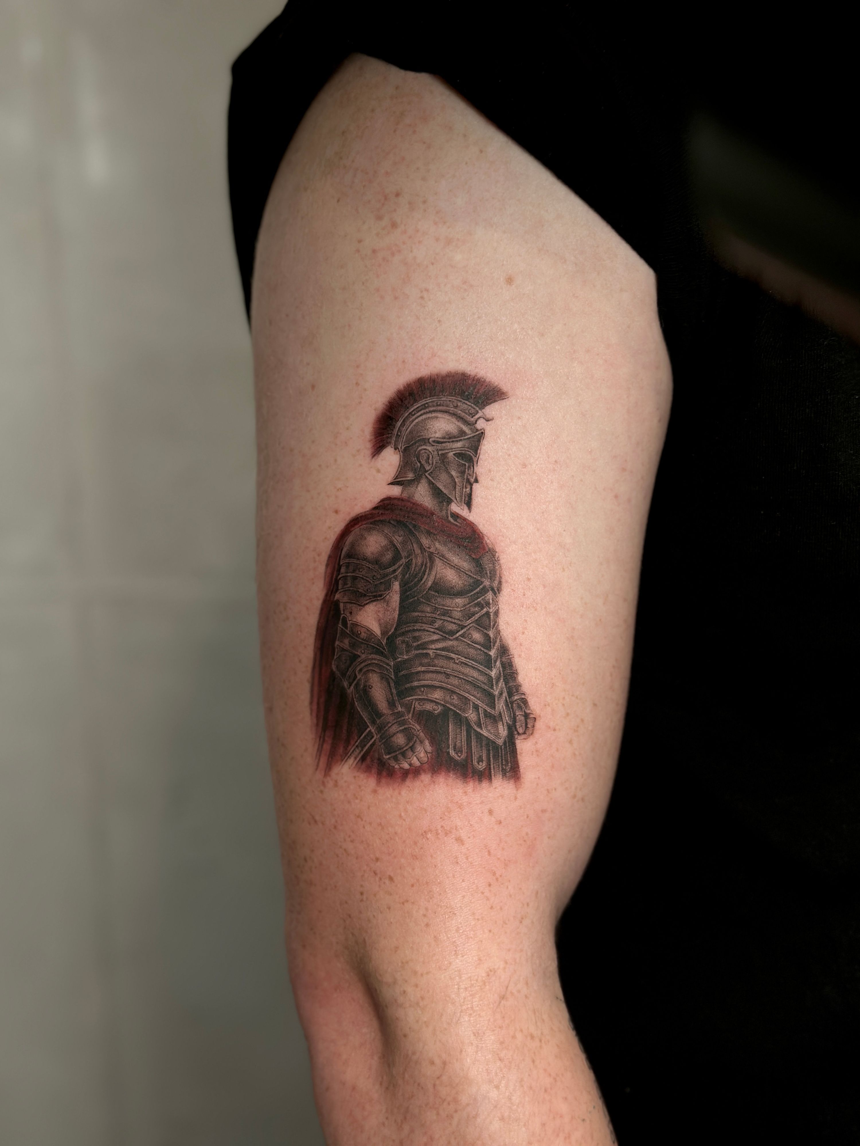 Krieger in Microrealistic style by Jessi.art.tattoo 23552